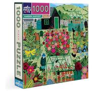 eeBoo- Garden Harvest Adulto 1000 Piezas de cartón Reciclado, Rompecabezas Coloridos con Colores espléndidos-PZTGHV