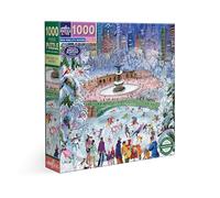 eeBoo New York City Skaters - Puzzle para Adultos 1000 Piezas de cartón - Dimensiones x 58,5 cm (PZT118)