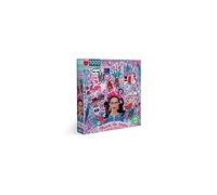 Eeboo: pezzo e amore Viva la vida frida kahlo 1000 pezzi puzzle puzzle per adulti quadrati puzzle per adulti e famiglie pezzi robusti lucidi e polver
