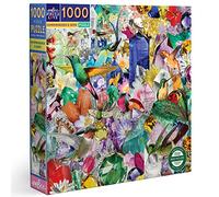 eeBoo Piece and Love - Rompecabezas Cuadrado de 1000 Piezas para Adultos, 23 x 23 Pulgadas Cuando está Completo, a Partir de 14 años