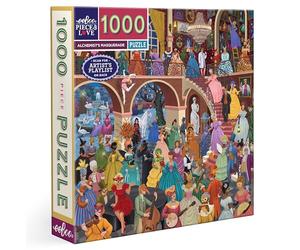 eeBoo- Piece&Love Masquerade-1000 pc Alchemist's Masquerade-Puzzle de 1000 Piezas de cartón, 58,5 x 58,5 cm, Multicolor (PZT110)