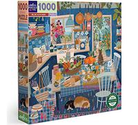 eeBoo Puzzle 1000 pièces : Cuisine Bleue