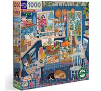 eeBoo Puzzle 1000 pièces : Cuisine Bleue