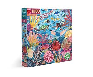 eeBoo Puzzle carré 1000 pièces : Récif de Corail
