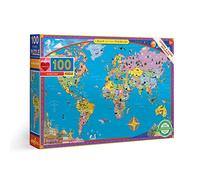 eeBoo - Puzzle, Mapa del Mundo (PZWR2)