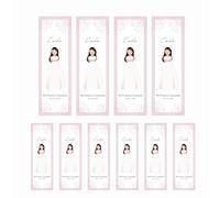 Eedama Decor Recordatorio primera comunión | Marcapáginas comunión diferentes modelos | pack recuerdos niño moreno/rubio/pelirrojo | pack recuerdos niña morena/rubia/pelirroja (niña morena)