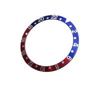 EEEBLBXNQ 1 Inserto de Bisel Aluminio Inclinado 37,5 x 30,6 mm Compatible con Submariner NH35 NH36, Fundas for Relojes Buceo Hombre, Accesorios, Piezas, Anillo Reloj(02)