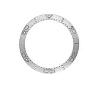 EEEBLBXNQ 1 Inserto de Bisel Metal 38 mm x 30,6 Compatible con esferas Reloj Sub 300 SKX007 SKX009, repuestos Accesorios(04)
