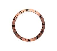 EEEBLBXNQ 1 Inserto de Bisel metálico Curvo 38 mm x 30,6, Compatible con la Caja del Reloj SKX007 SKX009 SRPD GMT Sub, Movimiento NH35 NH36, Piezas Anillo for Hombre(02)