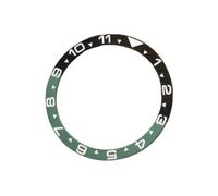 EEEBLBXNQ 1 Pieza de Inserto Bisel cerámica Plano 38 mm x 31,5 for Reloj Moda, Compatible con Cajas SKX007 SKX009 SRPD, Piezas Movimiento NH35 NH36(03)