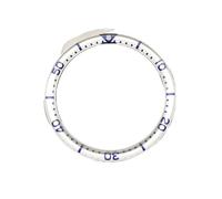 EEEBLBXNQ 1 Pieza de Inserto Bisel Reloj Resina Plana Aluminio 38 mm x 31,5, Compatible con la Caja del SKX007 SKX009 SRPD, Movimiento NH36 NH35, Piezas for Hombre(24)