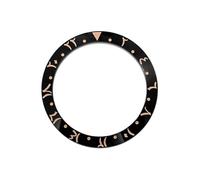 EEEBLBXNQ Anillo de inserción Bisel cerámica árabe Curvada 38 mm x 30,6, Compatible con SKX007, SKX009, SRPD, GMT Sub, Serie Seahorse, Piezas Anillo for Caja Reloj Hombre(14)