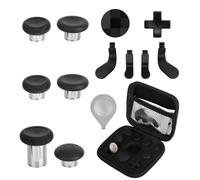EEEKit 13 en 1 Thumbsticks de Metal de Repuesto para Mando Xbox Elite Series 2 Kit Incluye 6 Joysticks Chapados, 4 Paddles, 2 D-Pads y 1 Herramienta de Ajuste
