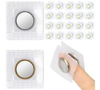 EEEKit 20 Pares De Imanes Para Coser, Cierre Magnético Oculto, Cierre Magnético Invisible De PVC Para Tejido Fino, Forro De Bolsa, Solapa De Bolsillo, Forro De Ropa, Proyectos De Costura DIY