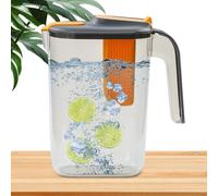 -EEi-Krug, Wasser-Ei-Krug | 2600 Ml - Jarra de agua grande con infusión de fruta, resistente al calor té helado, zumo, bebidas, agua