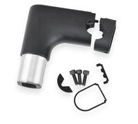 eejinwen Base de Tablero de Instrumentos de aleación de Aluminio for Patinete eléctrico Xiao-mi M365 Pro Pro2 1S, Bloque de presión for Panel Frontal, Anillo de tracción, Piezas(Dashboard Base Set)