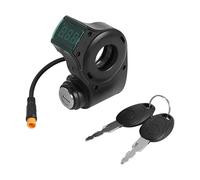 eejinwen E-Bike for KU-GOO M4 for Xiao-Mi M365 Voltmeter Digital Voltage Display Switch 3Pin Electric Scooter