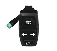 eejinwen For Lang-FEITE C1 H1 Interruptor de luz Lámpara de Scooter y Interruptor de bocina for Scooter eléctrico Botón Que Puede controlar la luz de la señal de Giro