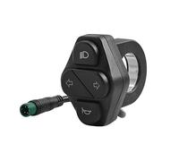eejinwen Interruptor de señal de Giro de 5 Pines, botón de Faro for Patinete eléctrico Kuki-rin G2, Accesorios de Repuesto for Master Kickscooter.
