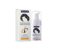 Eelhoe Styling Voluminous Elastic Element Curly Anti-Frizz Curly Natural Fluffy Moisturizing Smooth Hair Care Styling Agent