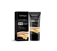 Eelhope Moisturizing Matte Liquid Foundation Natural Light Facial Skin Care Smear-Proof Makeup Moisturizing Liquid Foundation