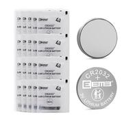 EEMB 20 Pilas CR2032 de Litio de 3 V 2032, batería de botón de botón BR2032 ECR2032 LM2032 para llaveros, mandos a Distancia, Relojes, calculadoras, campanillas de Puerta, Dispositivos médicos
