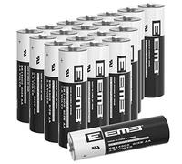 EEMB 20 Unidades 3.6V ER14505 LS14500 AA Batería Litio Cloruro de tionilo Li-SOCl₂ 2600 mAh No Recargable