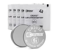 EEMB CR2032 Batería 3V Lithium Batería Li-MnO₂ Batería de botón 2032 Batería DL2032,ECR2032,LM2032 240mAh para llaveros,Controles remotos de automóviles,monitores de glucosa,Controles remotos(5)