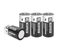 EEMB ER34615 D Cell Baterías 3.6V Lithium Baterías High Capacity Li-SOCL₂ no Recargable Baterías LS-33600 SB-D02 XL-205F para máquinas Herramienta CNC, programadores(4)