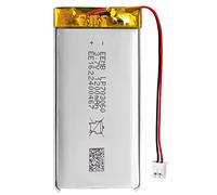 EEMB Lithium Polymer Batería 3.7V 1200mAh 703060 Paquete de batería Recargable Lipo con Conector JST para VXI Blue Parrott: confirme la polaridad del Dispositivo y del Conector Antes de Comprar
