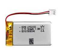 EEMB Lithium Polymer Batería 3.7V 360mAh 552036 Paquete de batería Recargable Lipo con Conector JST para VXI Blue Parrott: confirme la polaridad del Dispositivo y del Conector Antes de Comprar