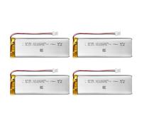 EEMB Lithium Polymer Batería 3.7V 3700mAh 103395 Paquete de batería Recargable Lipo con Conector JST para VXI Blue Parrott: confirme la polaridad del Dispositivo y del Conector Antes de Comprar(4)