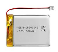 EEMB Lithium Polymer Batería 3.7V 600mAh 503042 Paquete de batería Recargable Lipo con Conector JST para VXI Blue Parrott: confirme la polaridad del Dispositivo y del Conector Antes de Comprar