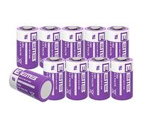 EEMB Pilhas de Litio CR2 3v 850mah 3 voltios no Recargable es Compatible con la Cámara instantánea Fujifilm STAX Mini Detector de Alcance calculadora de Linterna(10)