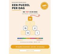 Een Puzzel per Dag: 365 dagelijkse rekenpiramides · grote letter · met oplossingen