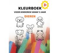 Eenvoudig kleurboek met dieren voor kinderen vanaf 3 jaar: Grote afbeeldingen met extra dikke lijnen (Eenvoudige kleurboekserie voor kinderen vanaf 3 jaar)