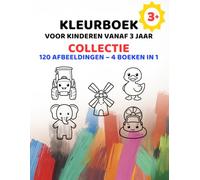 Eenvoudig Kleurboek voor Kinderen vanaf 3 Jaar: Verzameling: Dieren, voertuigen, boerderij, vormen en alledaagse voorwerpen
