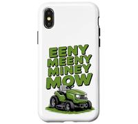 Eeny Meeny Miney Mow: Juego de palabras para el cuidado del césped Carcasa para iPhone X/XS