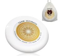 EEPLUYTY Frisbee de competición al aire libre de 175 g, disco giratorio profesional, disco Bio Ultimate para deportes al aire libre, adecuado para jugadores casuales y profesionales (bolsa de