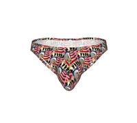 eeprty Calzoncillos de bikini con estampado americano para el Día de las Fuerzas Armadas para uso diario, cómodos, modernos, retro, suaves, elásticos, de poliéster, transpirable, Negro, 4XL