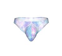 eeprty Calzoncillos de bikini con estampado de escamas de sirena, cómodos, modernos, retro, suaves, elásticos, de poliéster, transpirables, Negro, 4XL