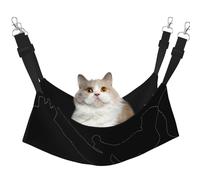 eeprty Karate-Highkick-Icon - Hamaca para jaula de mascotas, hamaca cálida para mascotas, suave y colgante para gatos