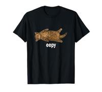 Eepy Funny Sleepy Cat Meme Viral Gen Z Hilarious Sleepy Cat Camiseta