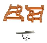 EEQANAO Brazo de suspensión Inferior Trasero de aleación for RC for Hobby Model Car 1/10 FS Racing Buggy for Tru-ggy Buggy(Orange)
