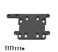 EEQANAO Placa de Montaje ESC de Fibra de Carbono for Ca-stle for CREA-tions X1 X2 ESC for ARR-ma 1/5 8S Pieza de actualización de Rodillo