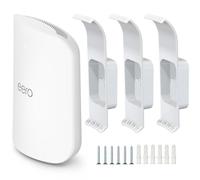 eero Max 7 - Soporte de pared, soportes de pared ABS compatible con extensor eero Max 7, ahorro de espacio (paquete de 3)