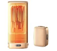 EERSTA Secadora Plegable para el hogar, Secadora de Ropa Plegable, planchadora de Ropa Totalmente automática a Vapor