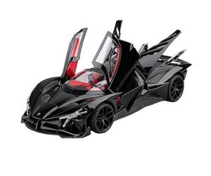 EERXKMWML Fundición a presión 1:18 para Apollo ProjectEVO Modelos Coches Aleación A Escala Colección Modelos Vehículos Preconstruidos Y Terminados(Black)