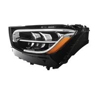 EEUNKT Faro delantero izquierdo del lado del conductor Lh compatible con Mercedes Glc X253 C253 2020-2022 2539069103 lente transparente carcasa negra