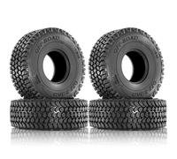 Eeuye 4 Ruedas de Goma de 116 mm y 1,9 Pulgadas para Coche Teledirigido de Control Remoto 1/10 para Axial SCX10 II III 90046 TRX4 D90 Redcat